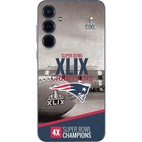 NFL Patriots Super Bowl XLIX Champs Galaxy A55 5G Skin